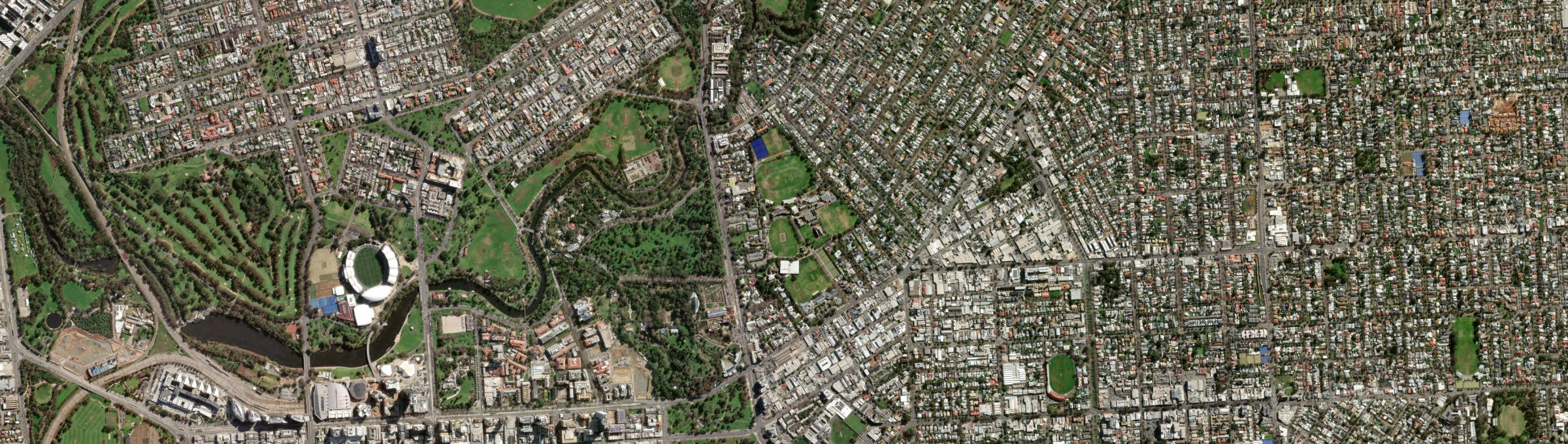 Aerial view of Hackney, SA