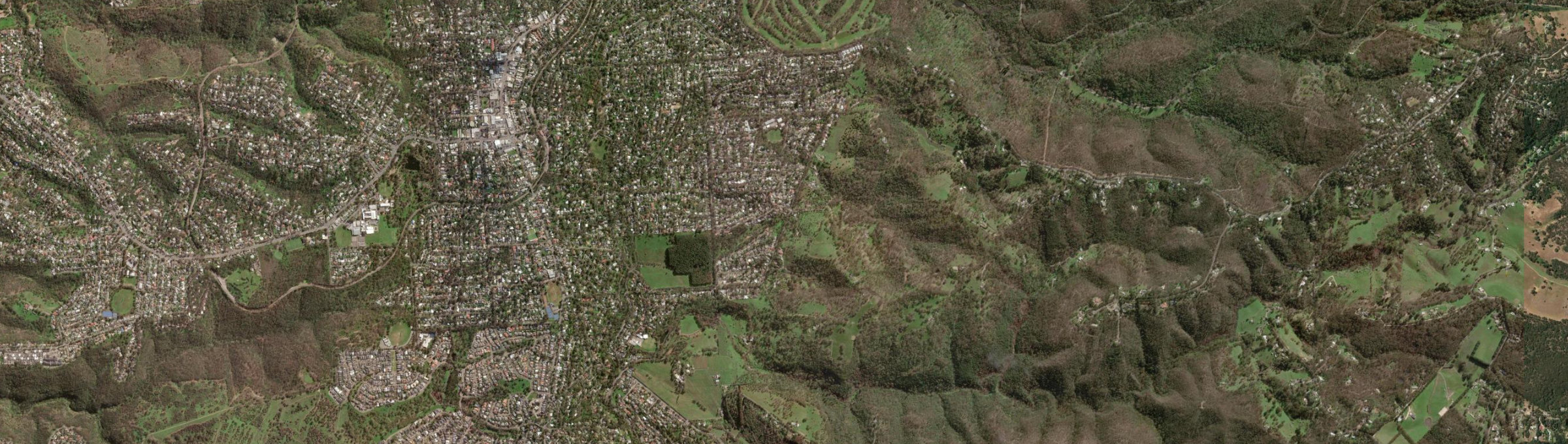 Aerial view of Hawthorndene, SA
