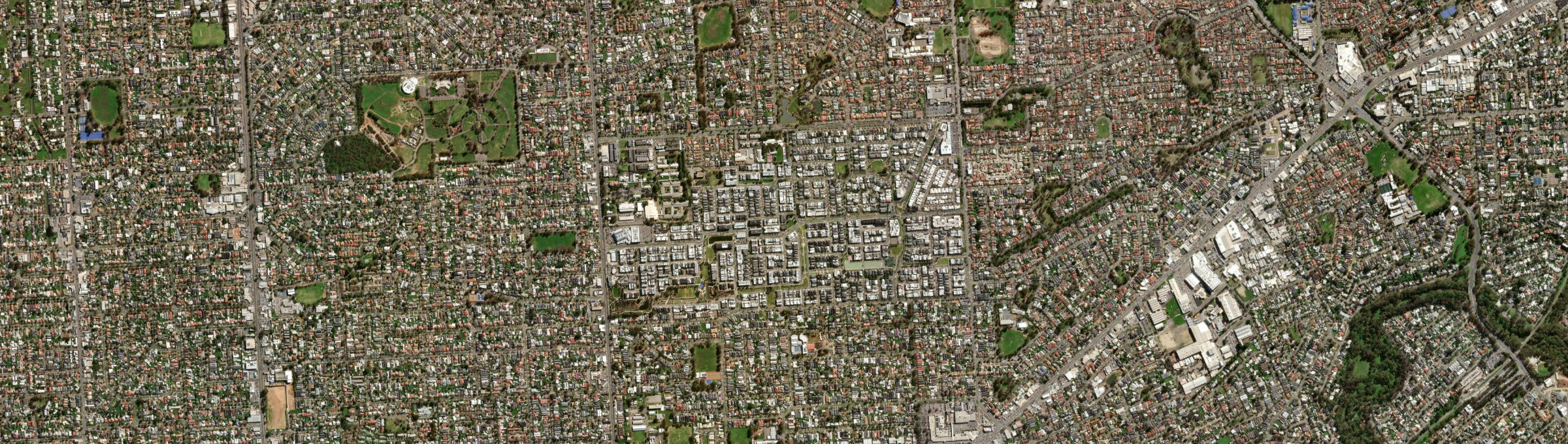 Aerial view of Lightsview, SA