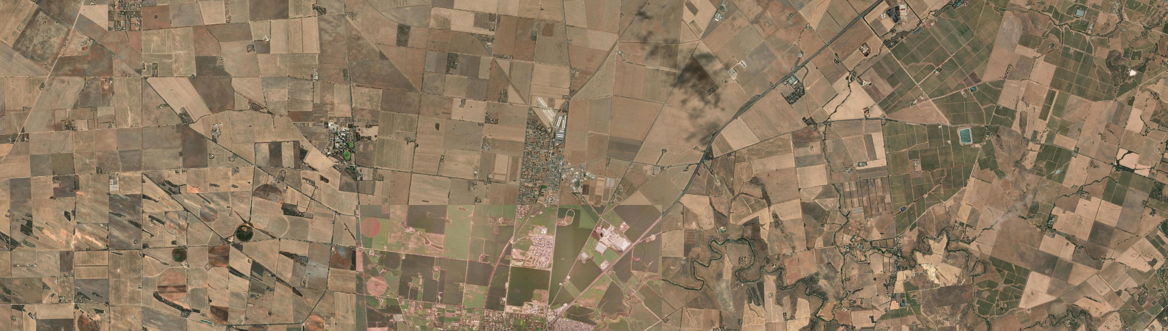 Aerial view of Roseworthy, SA