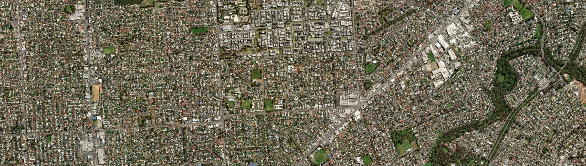 Aerial view of Greenacres, SA