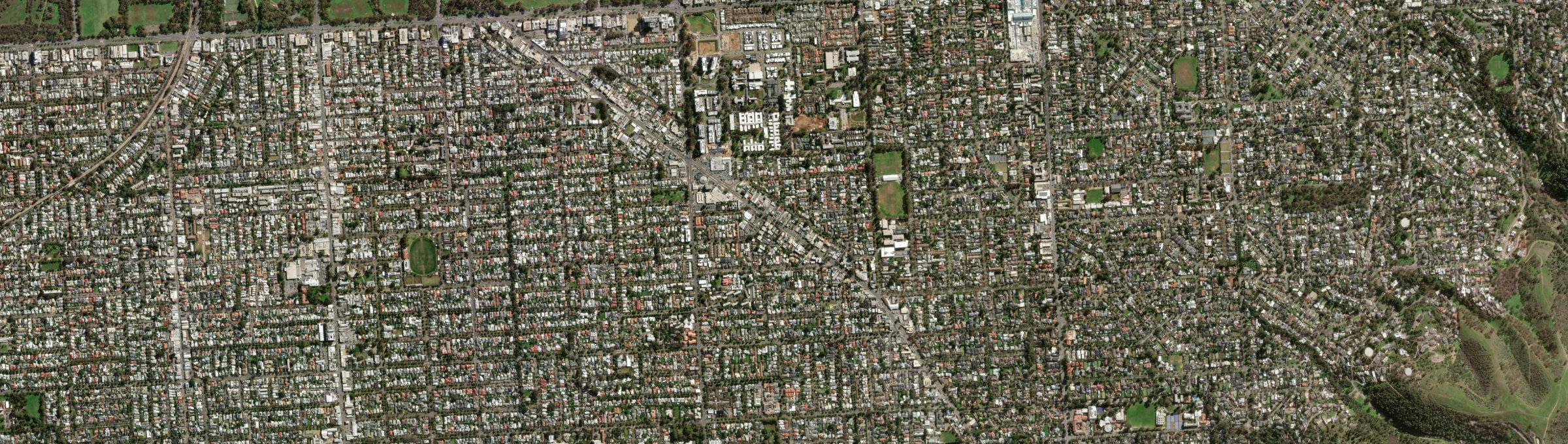 Aerial view of Frewville, SA