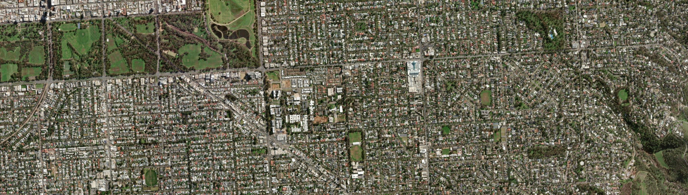 Aerial view of Glenside, SA
