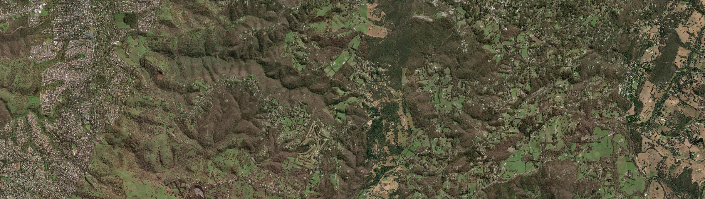 Aerial view of Ironbank, SA