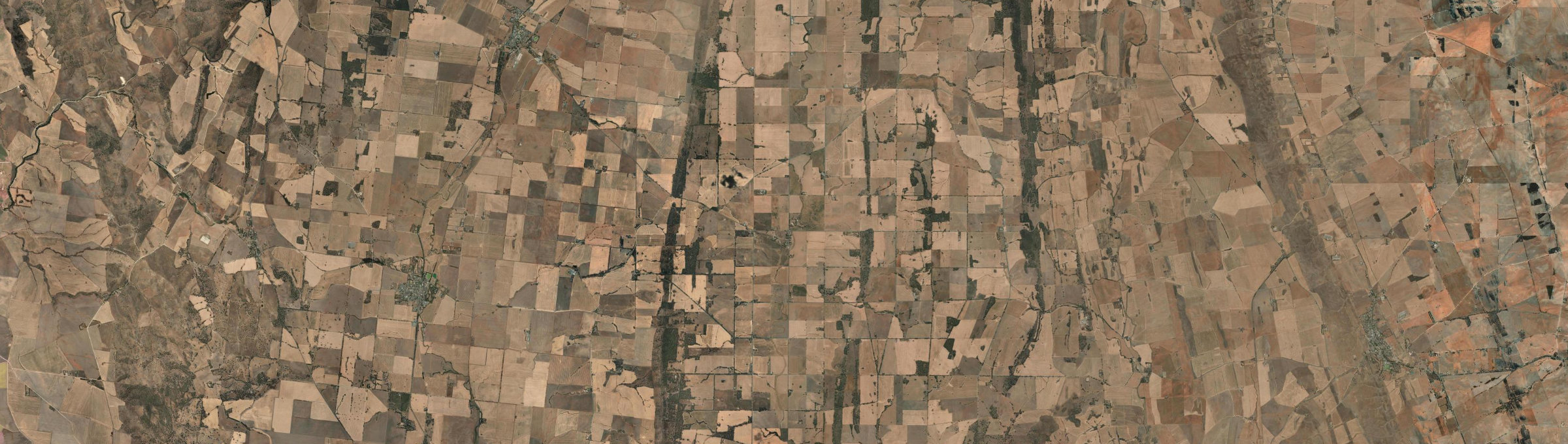 Aerial view of Marrabel, SA
