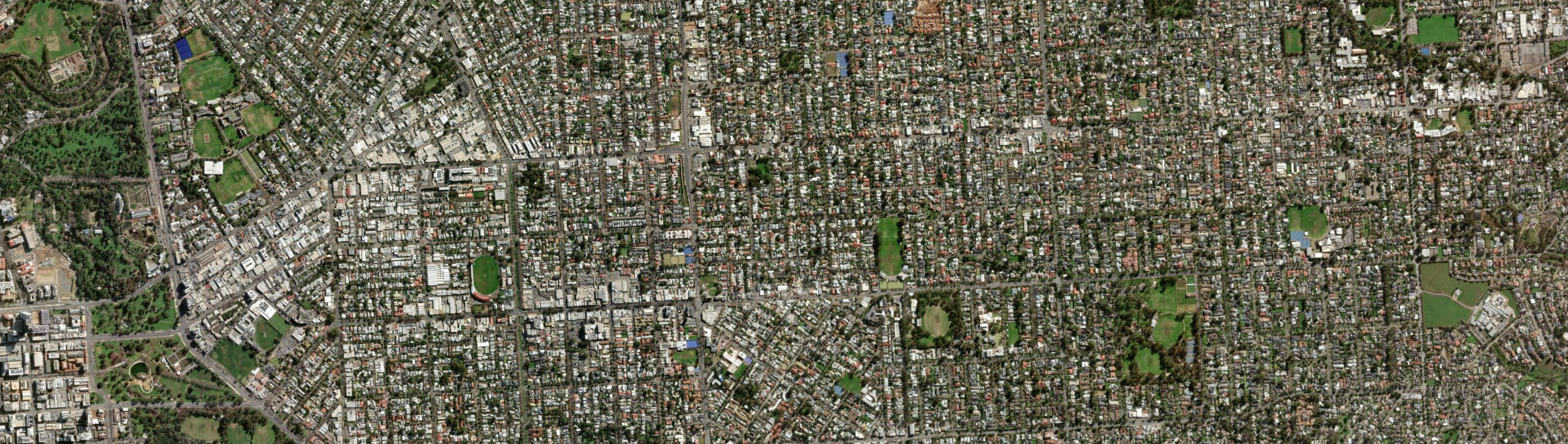 Aerial view of Beulah Park, SA