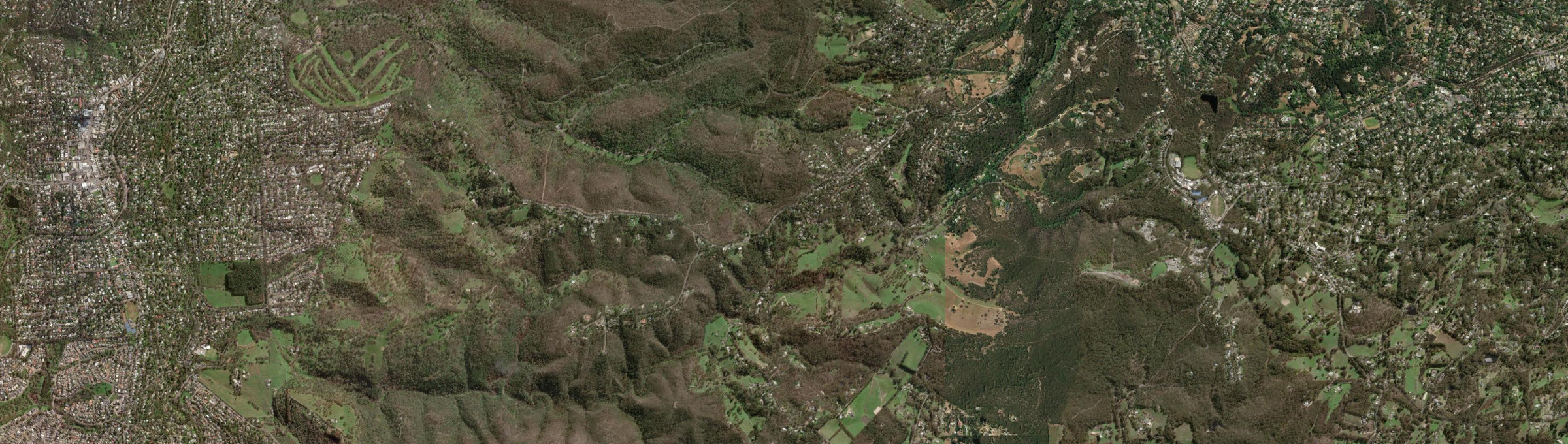 Aerial view of Upper Sturt, SA