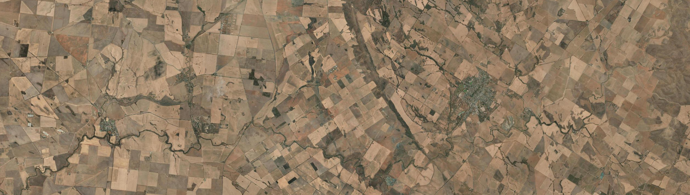 Aerial view of Bethel, SA