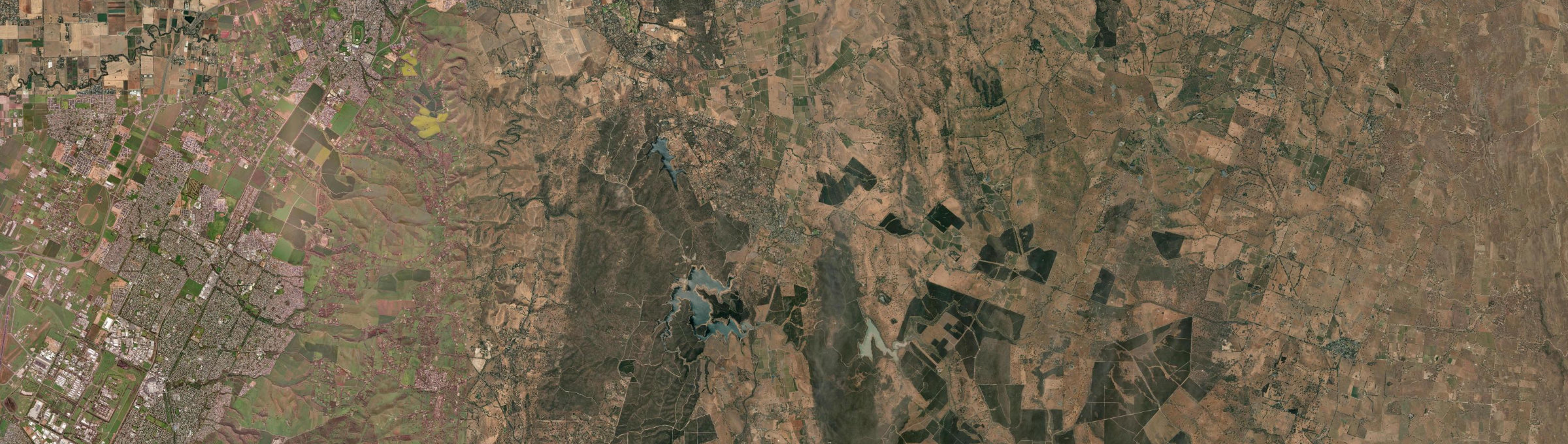Aerial view of Williamstown (SA), SA