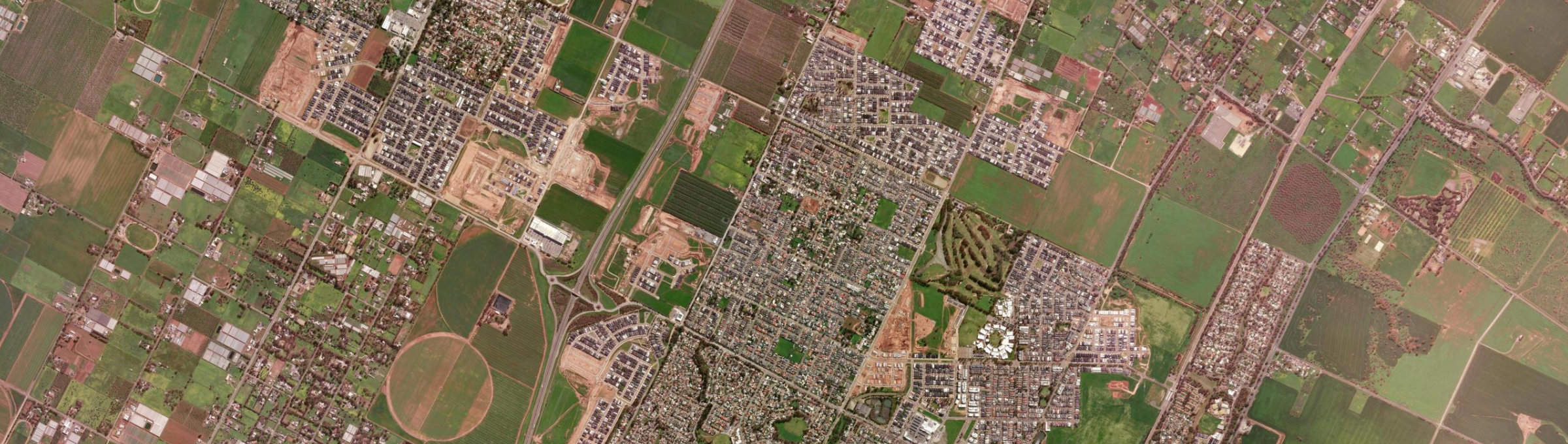 Aerial view of Munno Para West, SA
