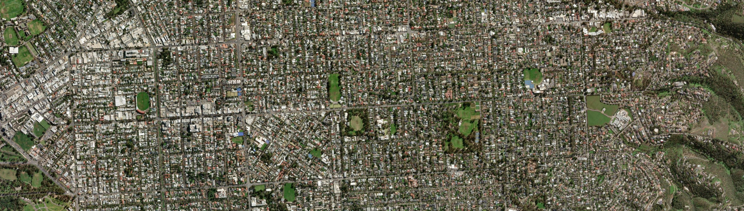 Aerial view of Kensington Park, SA
