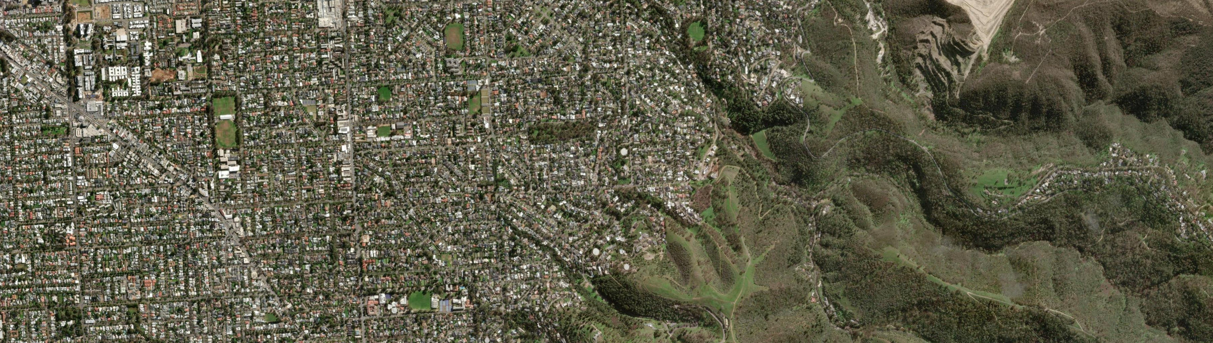 Aerial view of Beaumont (SA), SA
