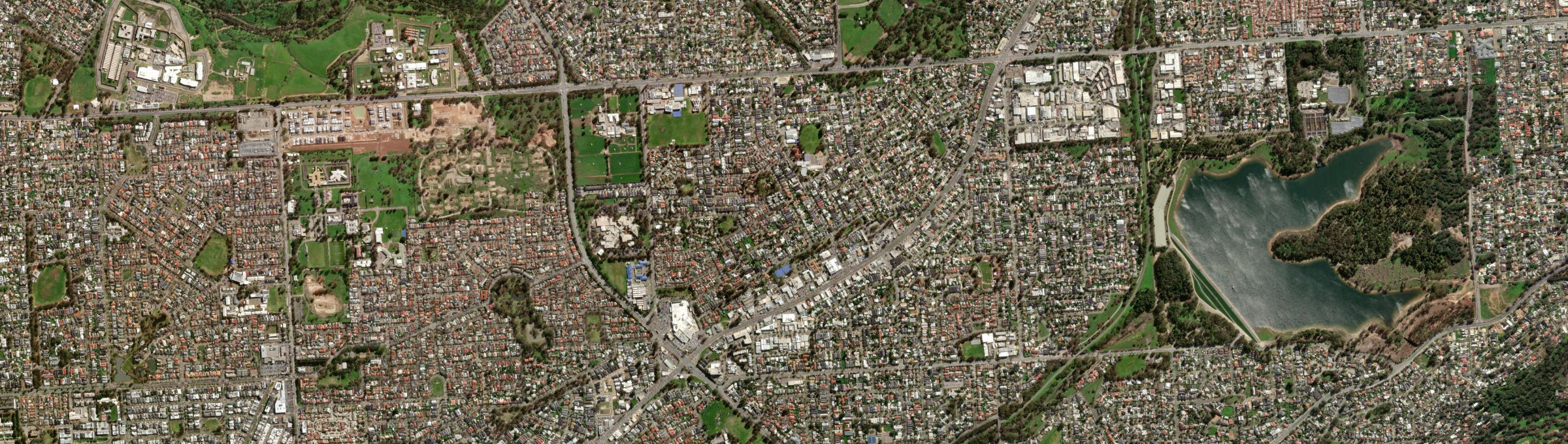 Aerial view of Gilles Plains, SA