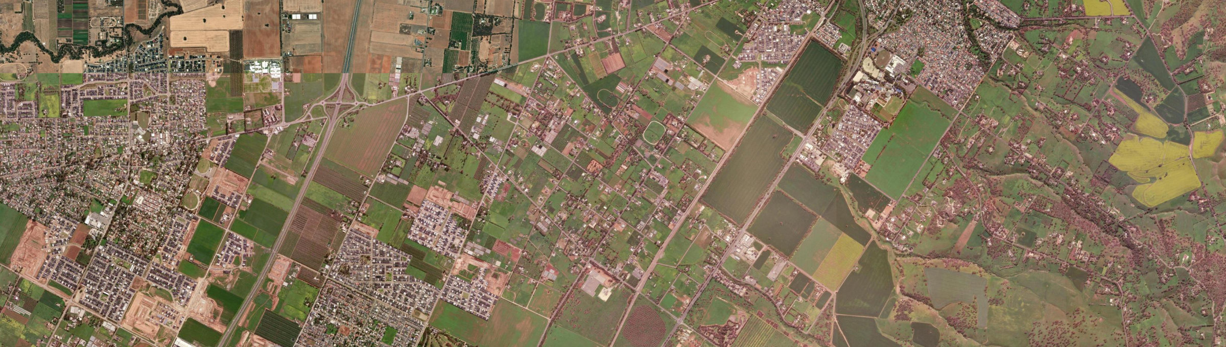 Aerial view of Kudla, SA