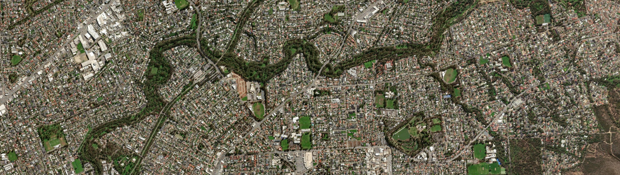 Aerial view of Paradise (SA), SA