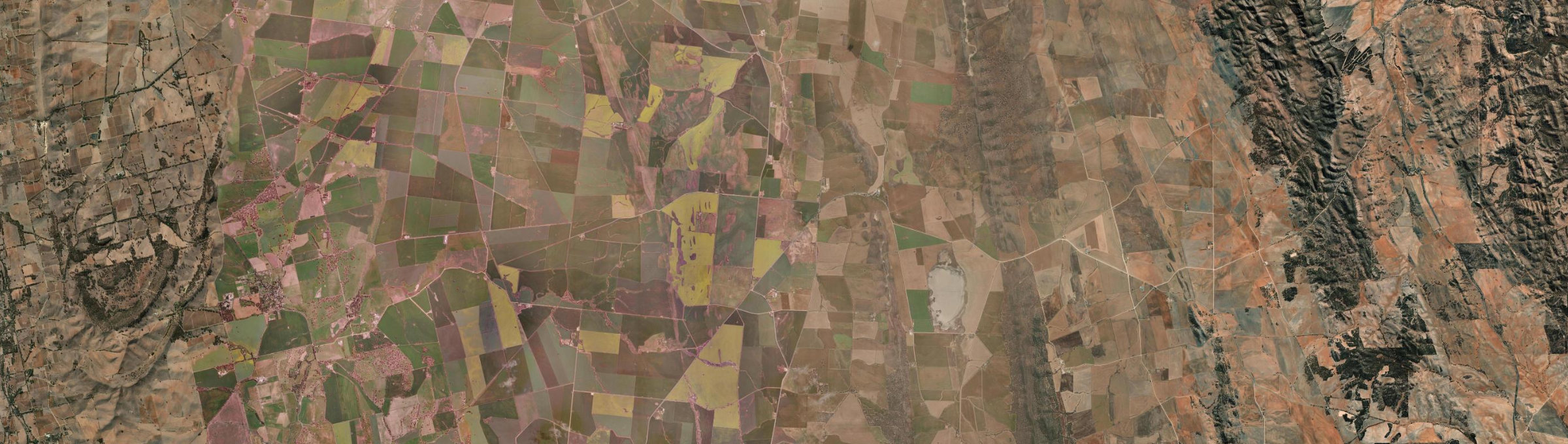 Aerial view of Black Springs (SA), SA