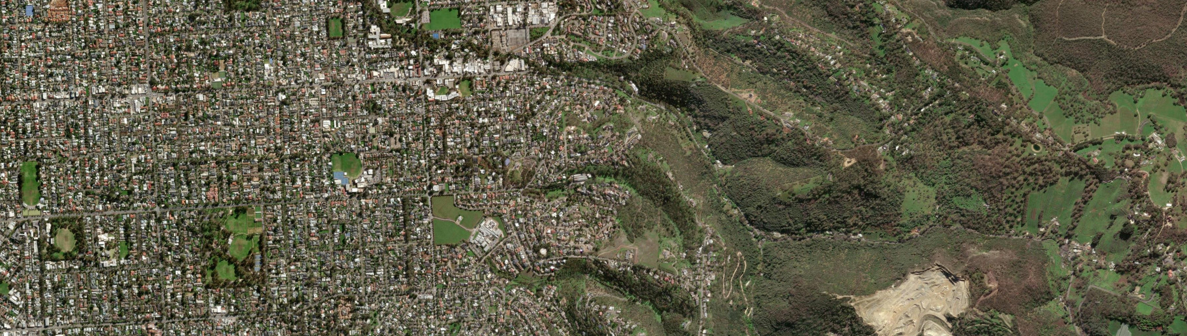 Aerial view of Auldana, SA