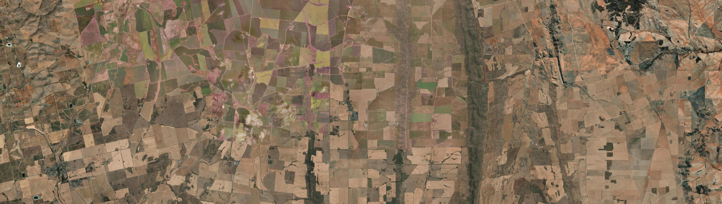 Aerial view of Waterloo (SA), SA
