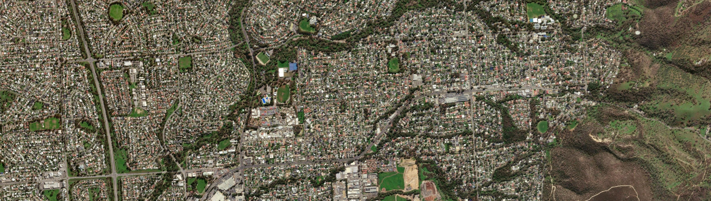 Aerial view of Ridgehaven, SA