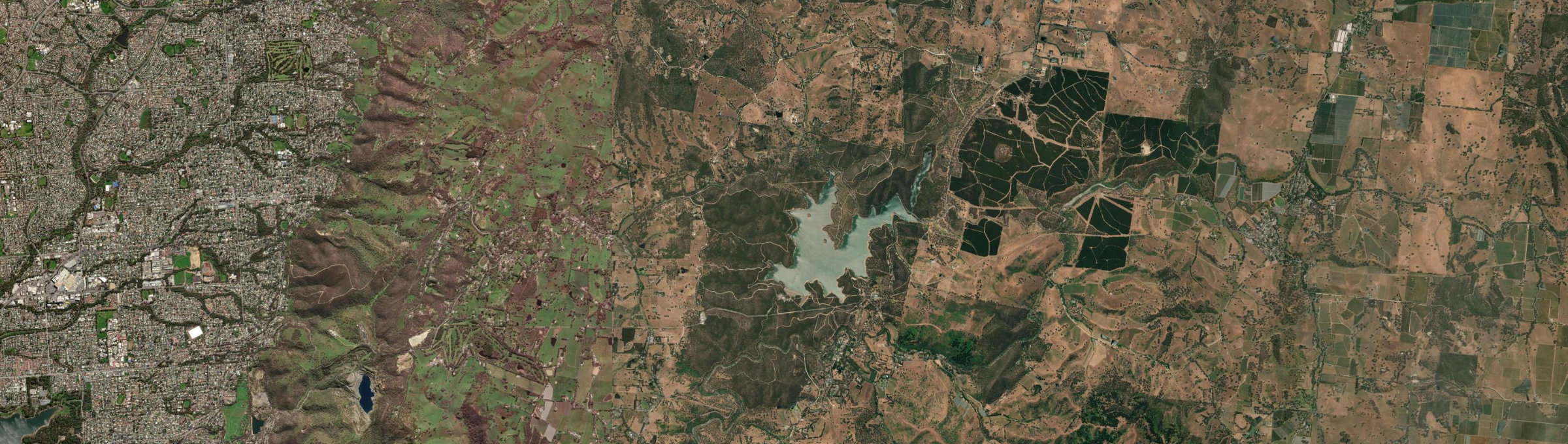 Aerial view of Millbrook (SA), SA
