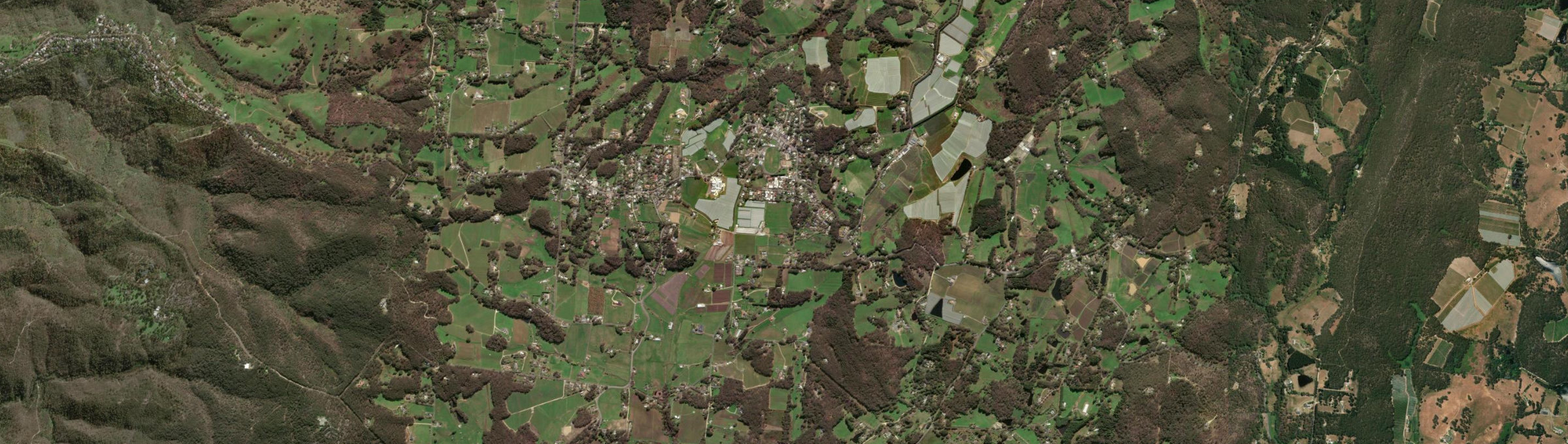 Aerial view of Uraidla, SA