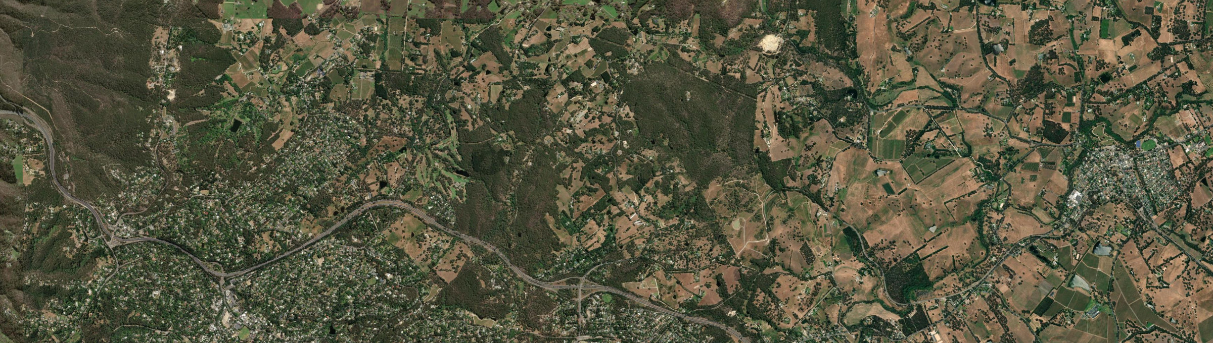 Aerial view of Mount George (SA), SA