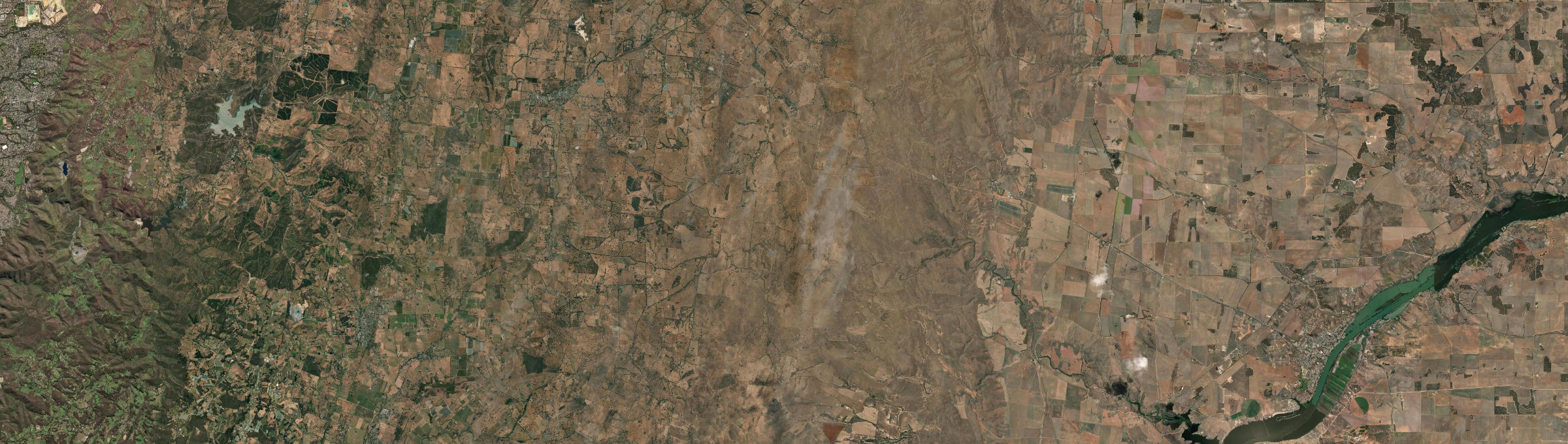 Aerial view of Tungkillo, SA