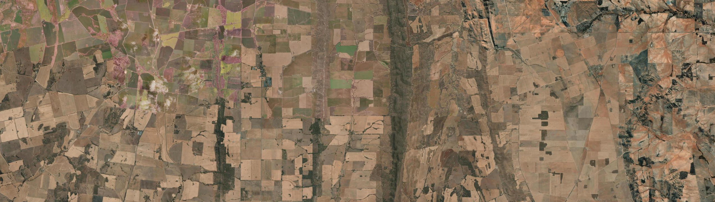 Aerial view of Tothill Belt, SA