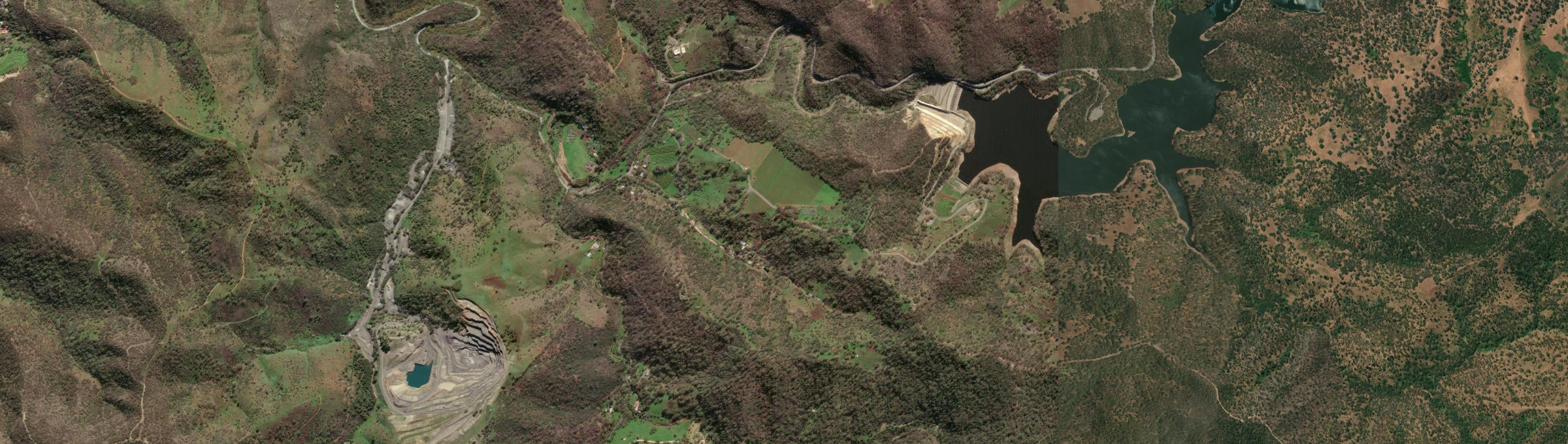 Aerial view of Castambul, SA
