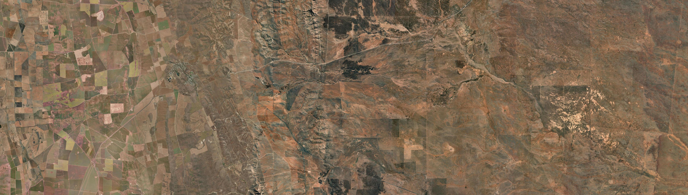 Aerial view of Baldina, SA