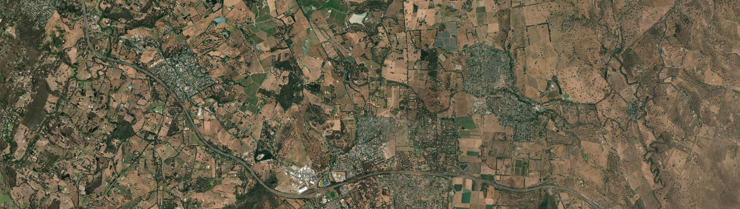 Aerial view of Littlehampton, SA