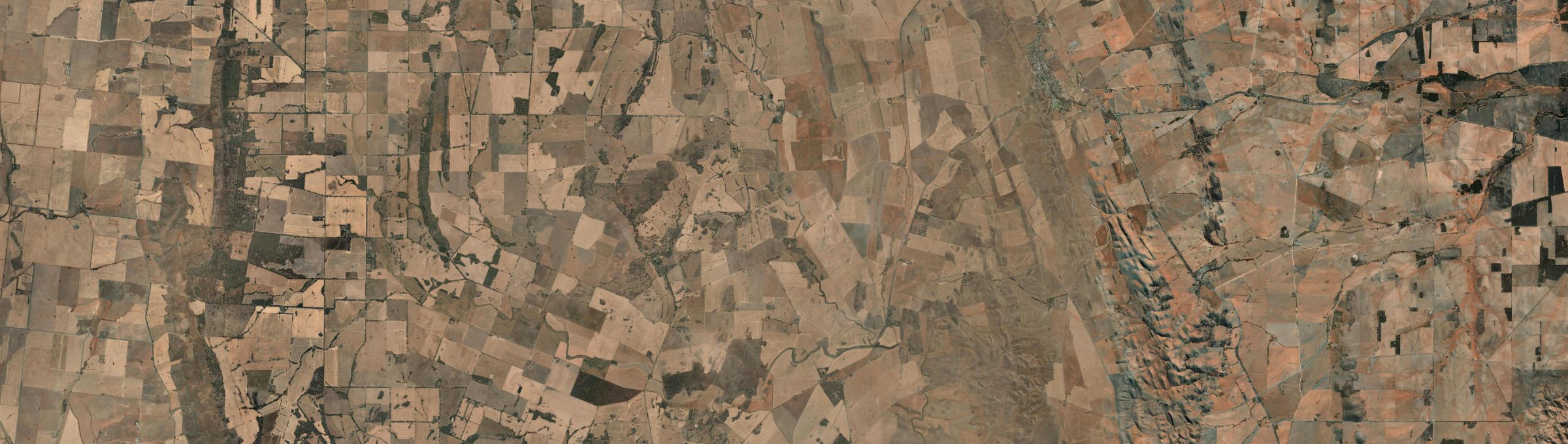 Aerial view of Buchanan (SA), SA