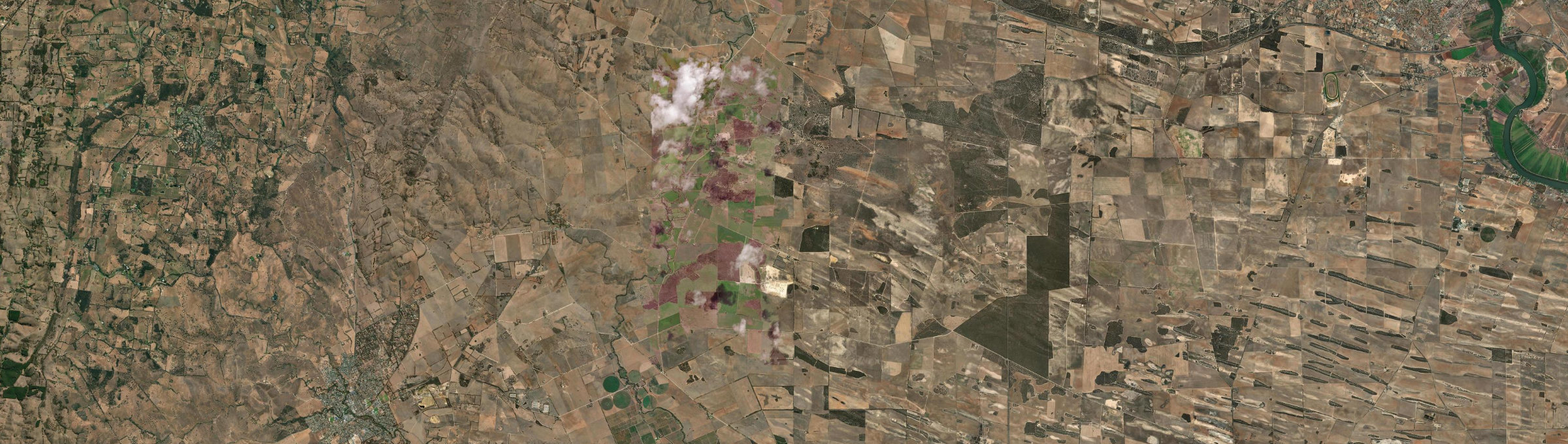 Aerial view of Hartley (SA), SA