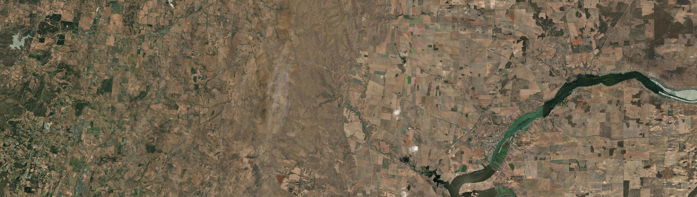 Aerial view of Palmer (SA), SA