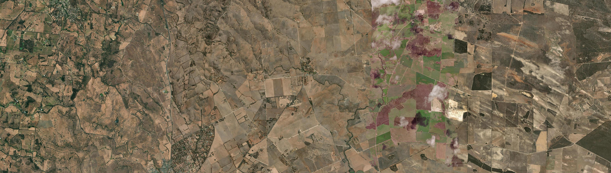 Aerial view of Woodchester, SA