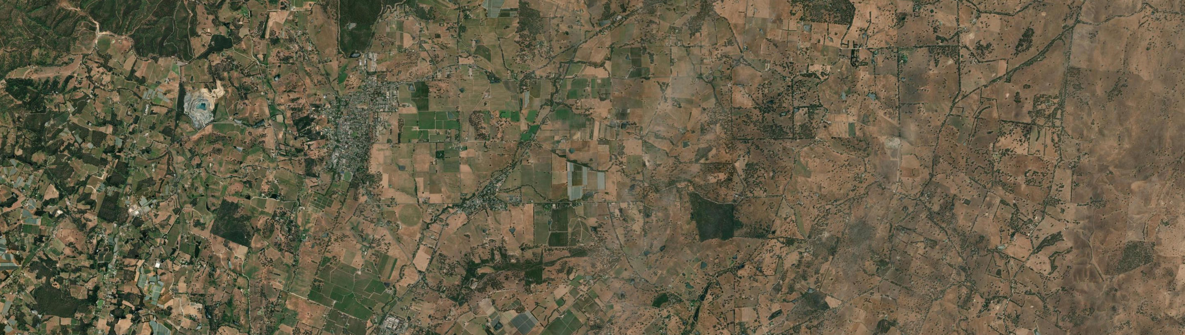 Aerial view of Charleston, SA
