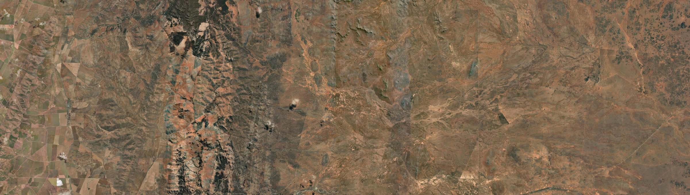 Aerial view of Collinsville (SA), SA