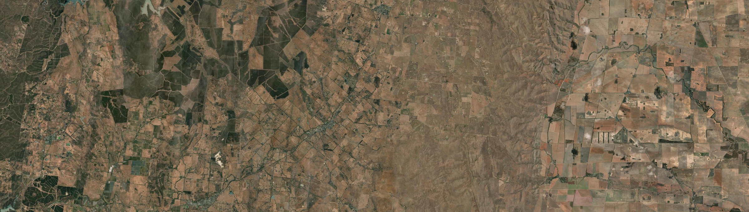 Aerial view of Mount Pleasant (SA), SA