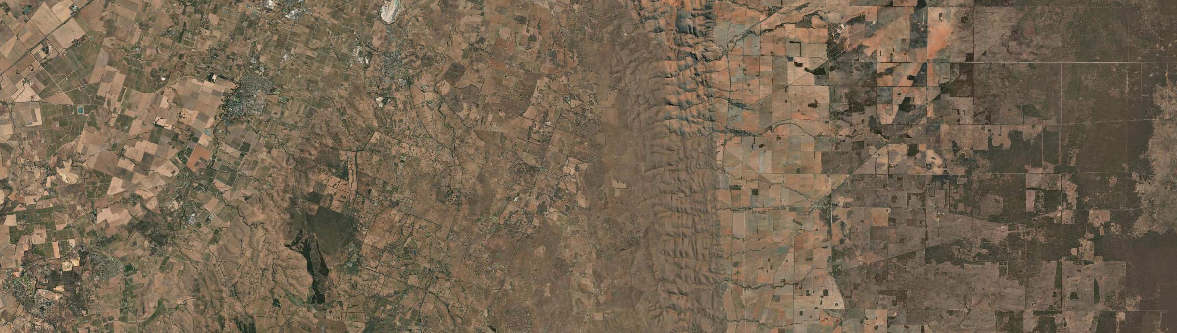 Aerial view of Keyneton, SA