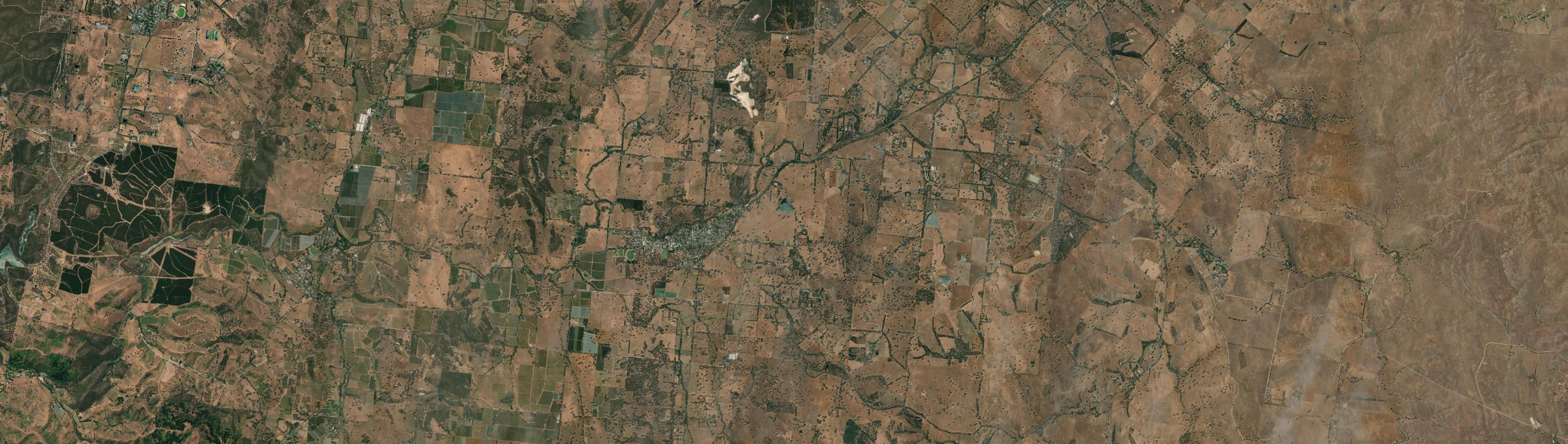 Aerial view of Birdwood (SA), SA