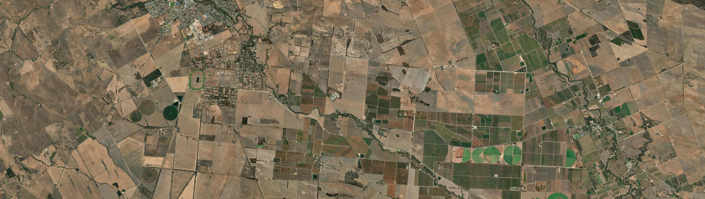 Aerial view of Belvidere, SA