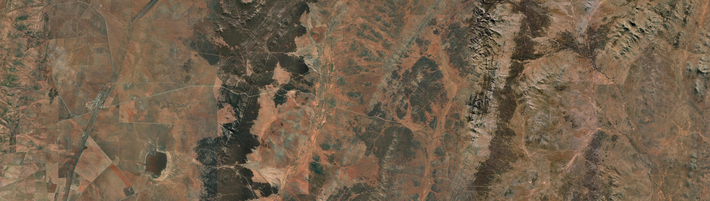 Aerial view of Franklyn, SA