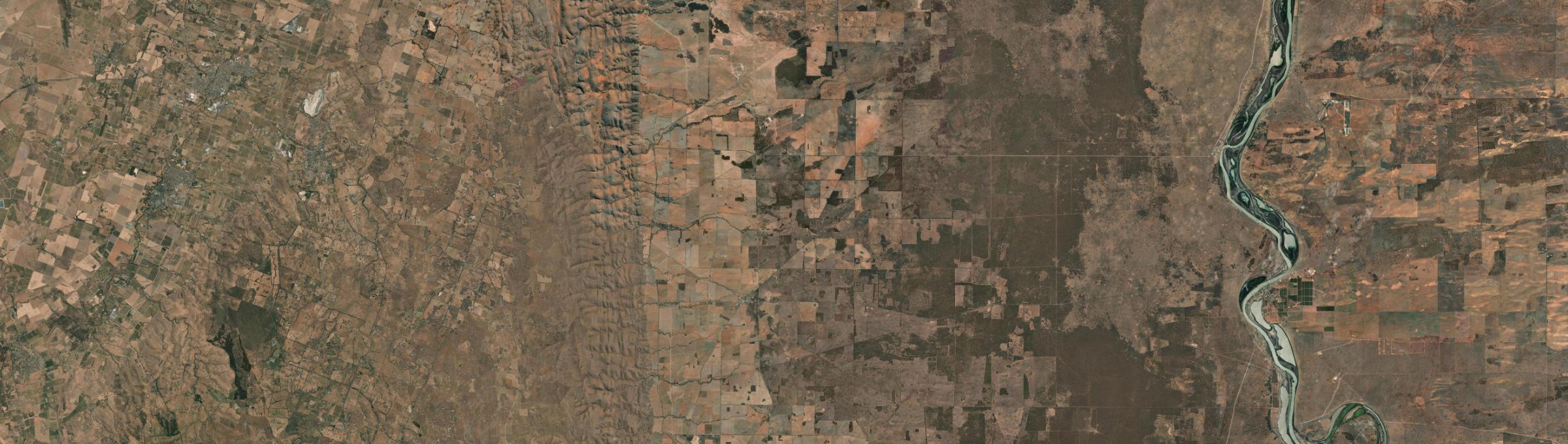 Aerial view of Sedan, SA