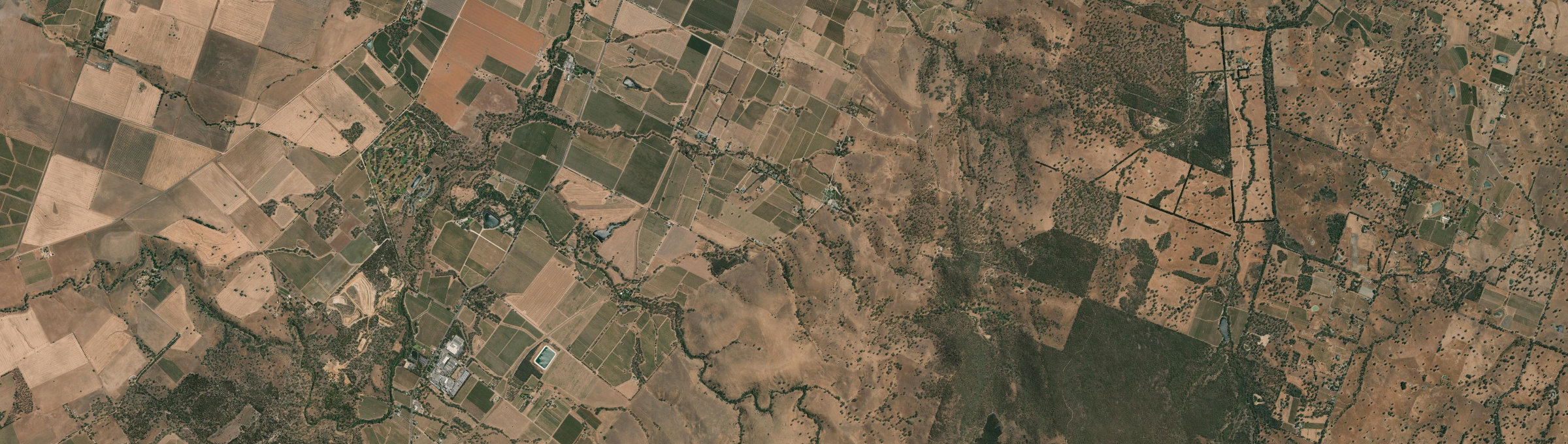 Aerial view of Krondorf, SA