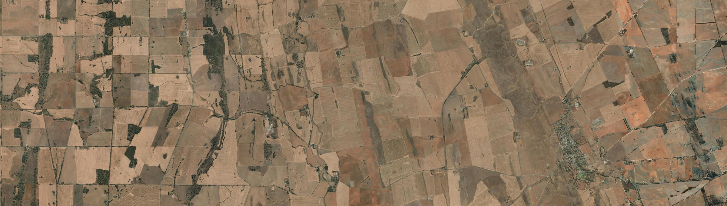 Aerial view of Hampden (SA), SA