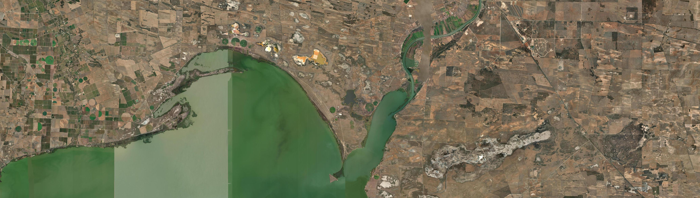 Aerial view of Wellington (SA), SA