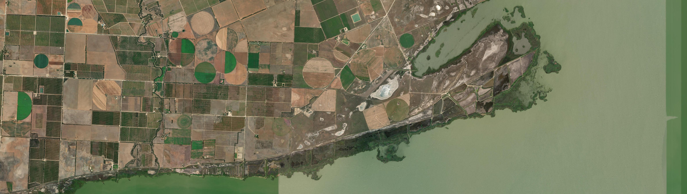 Aerial view of Tolderol, SA