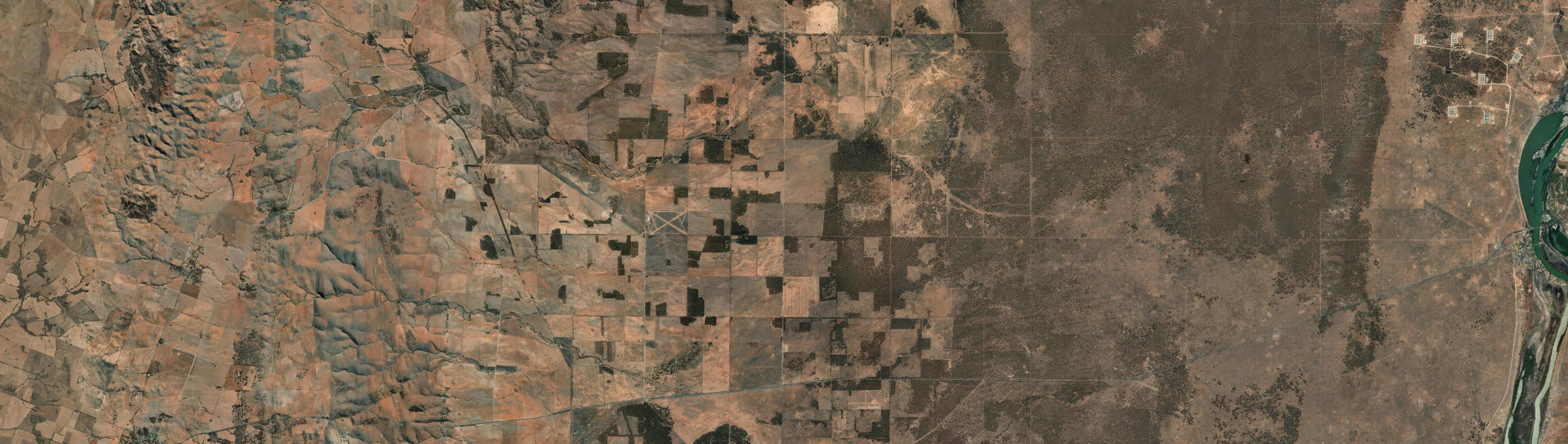Aerial view of Steinfeld, SA