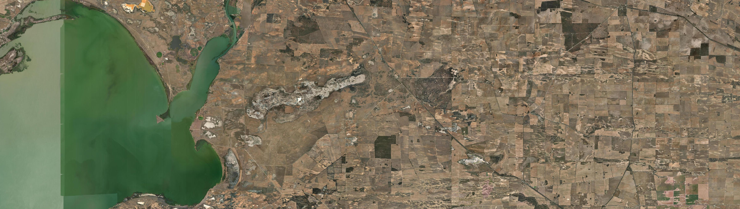 Aerial view of Cooke Plains, SA