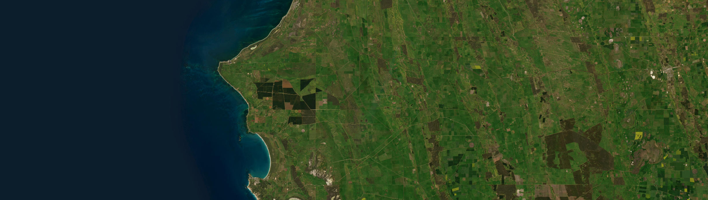 Aerial view of Reedy Creek (SA), SA